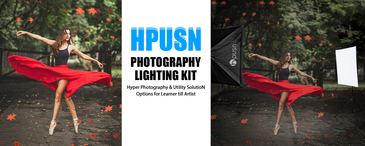 Hpusn SB02 Softbox Lighting Kit