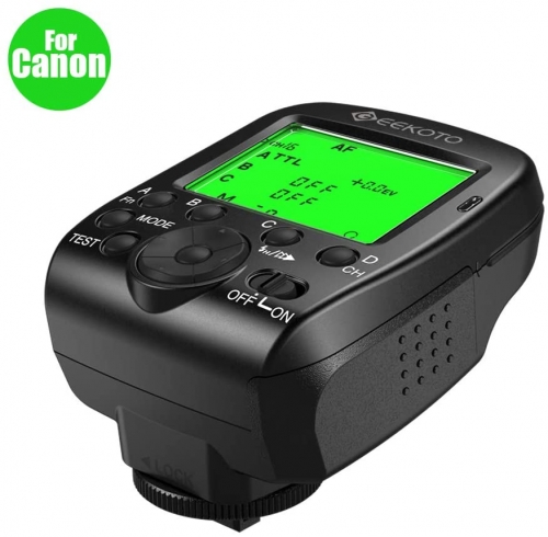 Geekoto C1-C Flash Trigger for Canon Cameras