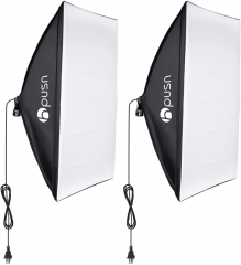 HPUSN Softbox Lighting Kit Professional Studio Photography Equipment for Portrait Product Fashion Photography